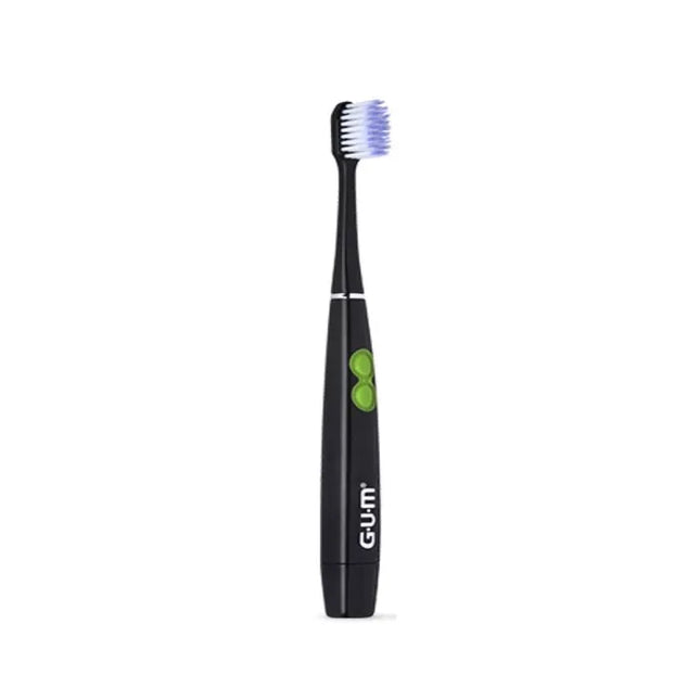 GUM Sonic Daily Black Battery Powered Brush 1U