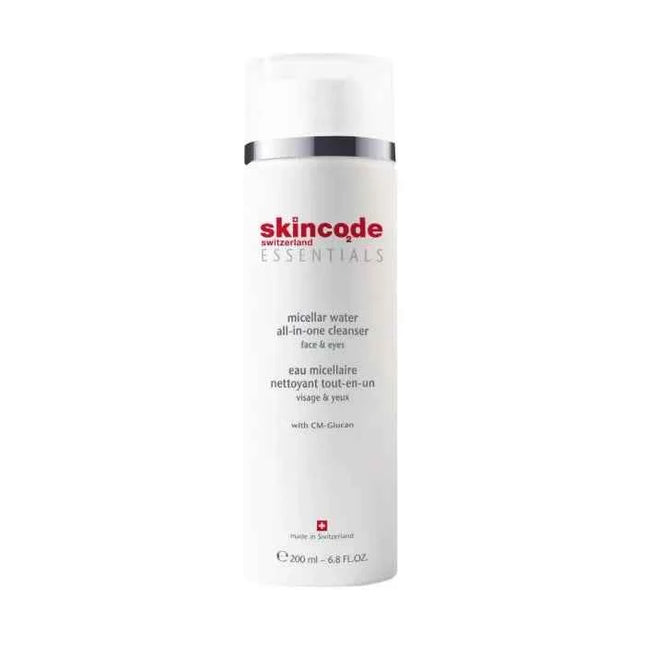 Skincode Essentials Micellar Water All-In-One Cleanser, 200 ml