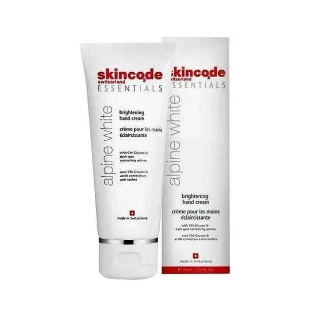 Skincode Essentials Alpine White Brightening Hand – Cream, 75 ml