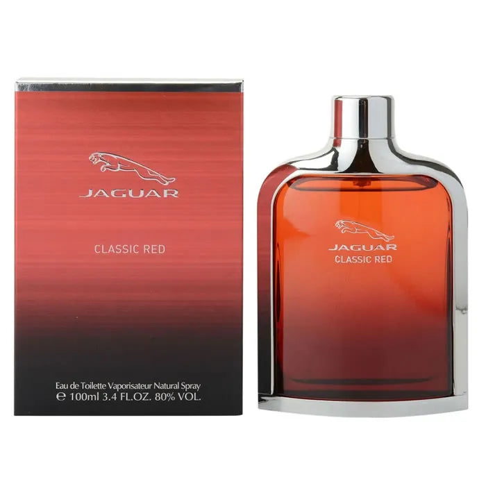 Jaguar Classic Red – Eau de Toilette for Men Spray, 100 ml