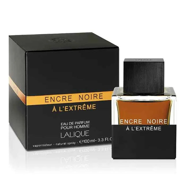 Lalique Encre Noire L´extreme Men – Eau de Parfum for Men Spray, 100 ml