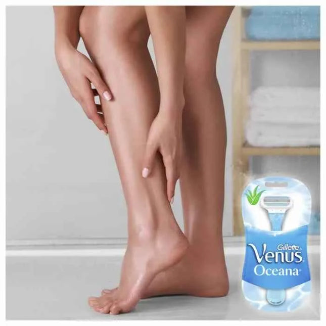 Gillette Venus Oceana Razor Unisex, 4 Units