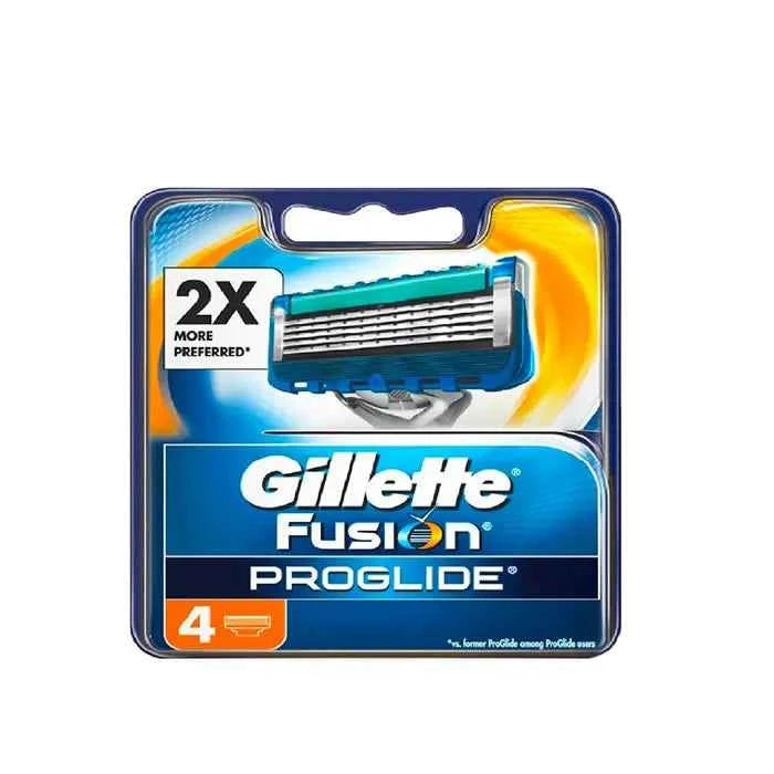 Gillette Fusion Proglide Refill Unisex, 4 Units