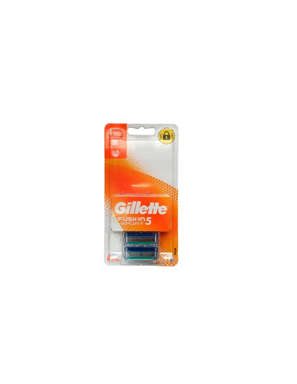Gillette Fusion 5 Sport Cargador Unisex, 4 Units