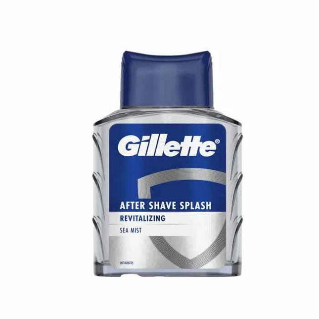 Gillette After Shave Splash Revitalising Sea Mist Unisex, 100 ml