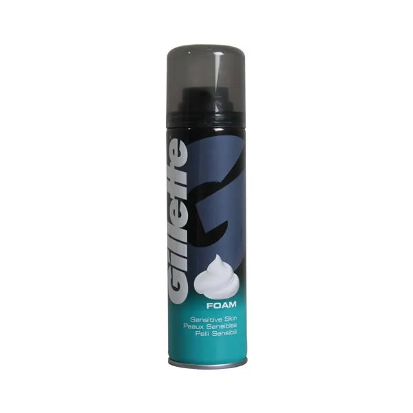 Gillette Shaving Foam Sensitive Skin Unisex, 200 ml
