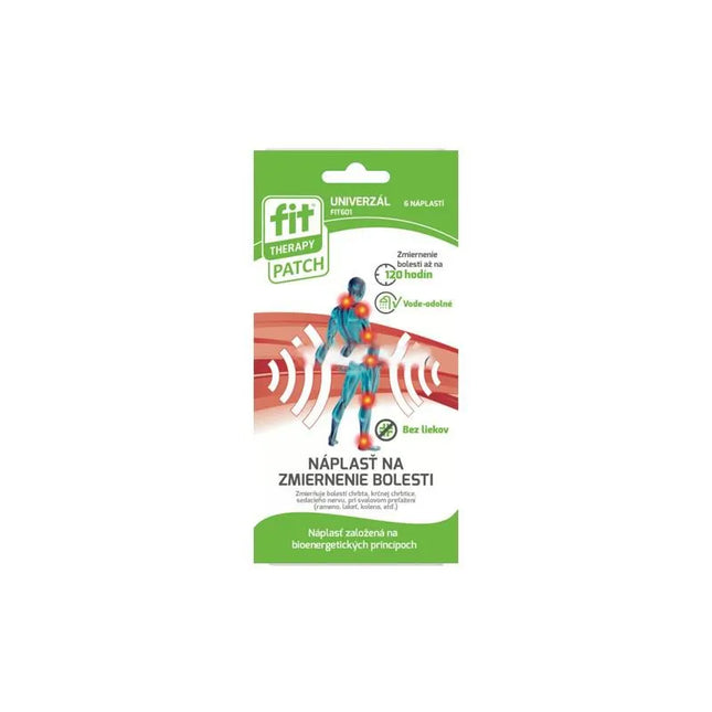 FIT Therapy Universal Parches, 6 Units