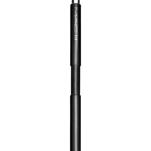 MAC Synthetic Retractable Lip Brush 318 – Lipstick Metal Case for Women