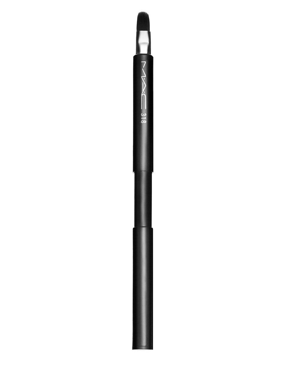 MAC Synthetic Retractable Lip Brush 318 – Lipstick Metal Case for Women