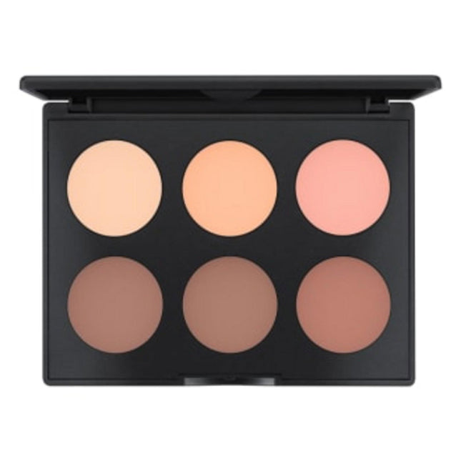 MAC Studio Fix Sculpt And Shape – Blush Highlighter Palette Unisex, Light Medium, 6 pcs, 14.4 g
