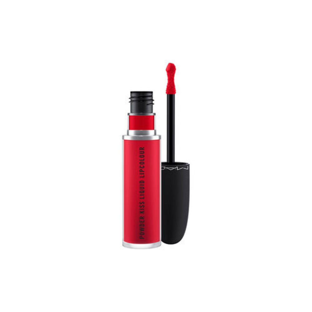 MAC Powder Kiss Matte – Liquid Lipstick for Women, 987, Mac Smash, 5 ml