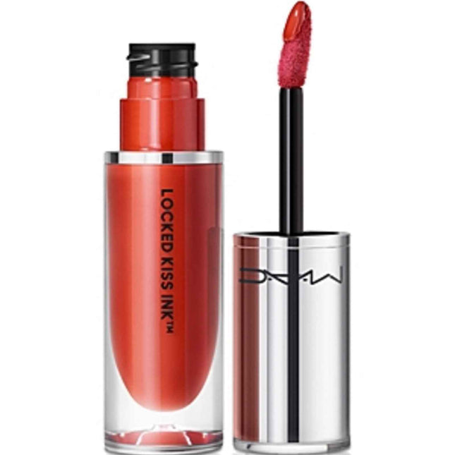 MAC Locked Kiss 24HR – Liquid Lipstick for Women, 92, Brazen, 4 ml