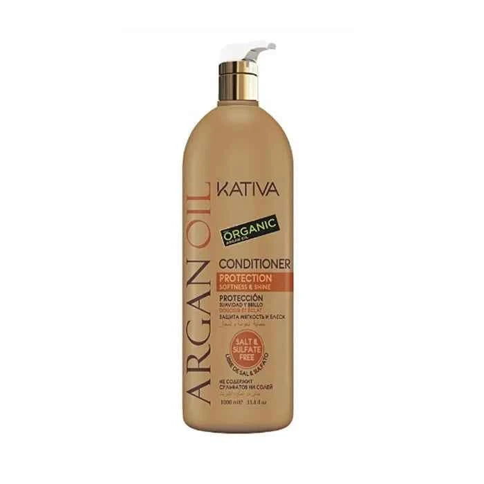 Kativa Argan Oil – Conditioner Protection Softness & Shine Unisex, 1000 ml