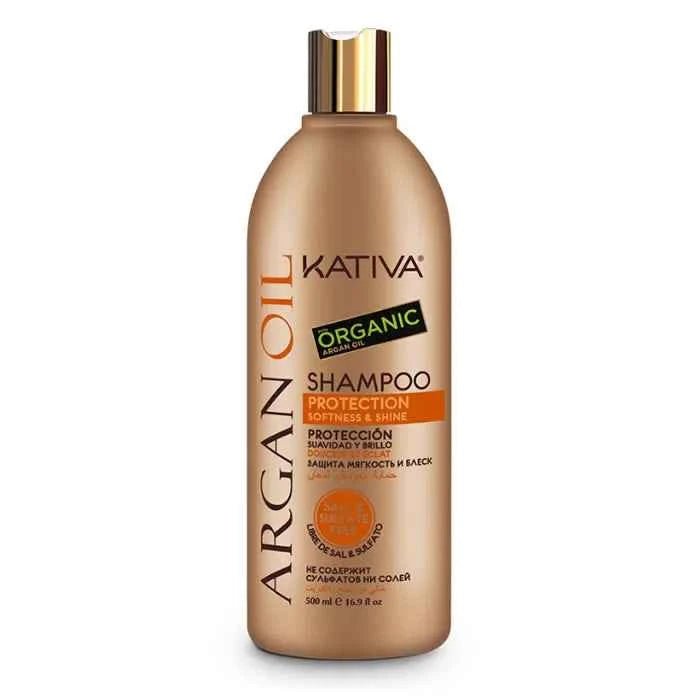 Kativa Argan Oil – Shampoo Protection Softness & Shine Unisex, 500 ml
