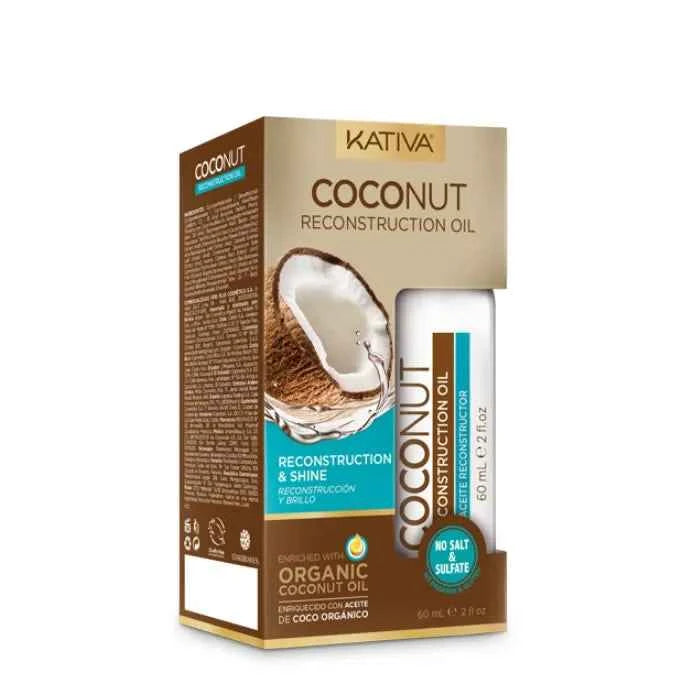 Kativa Coconut Reconstruction Oil Unisex, 60 ml