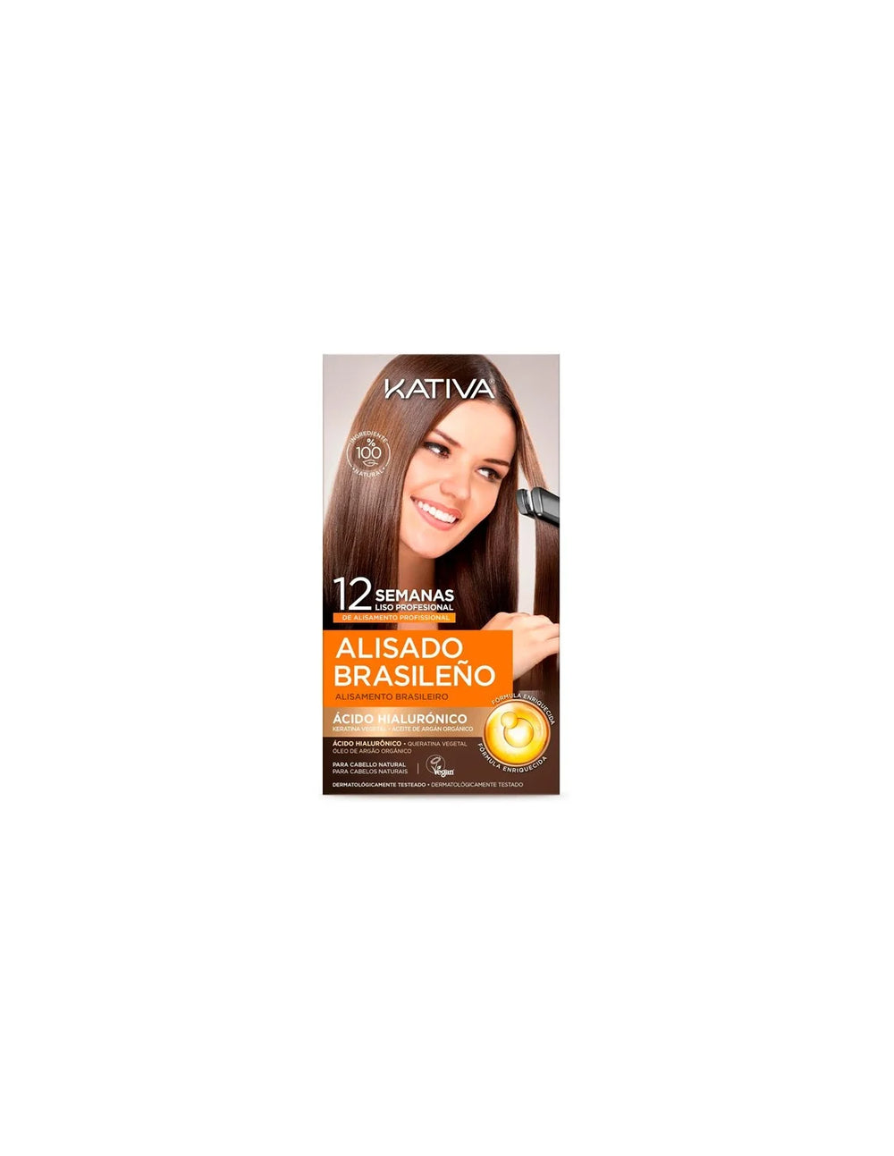 Kativa Kit Alisado Brasileño Original Unisex, 225 g
