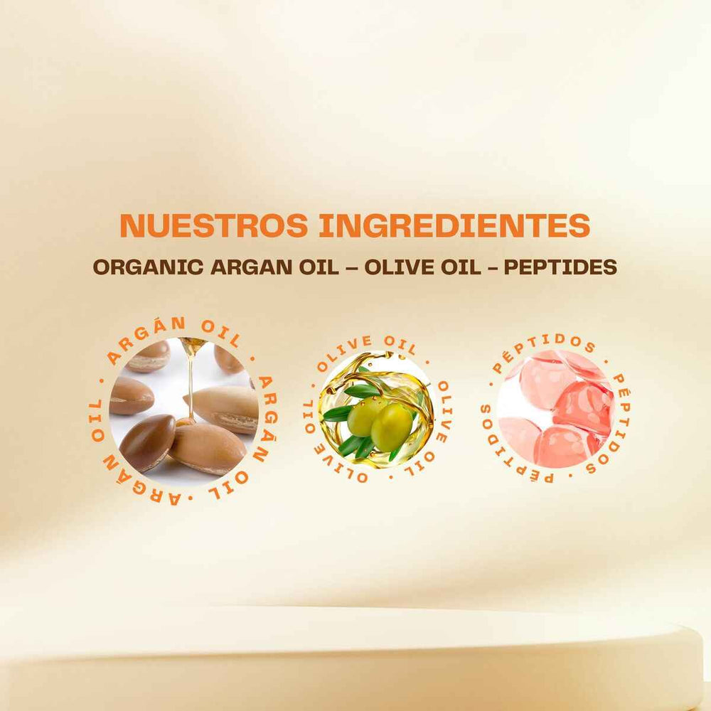 Kativa Argan Oil Tratamiento Intensivo Reparador Unisex, 300 ml
