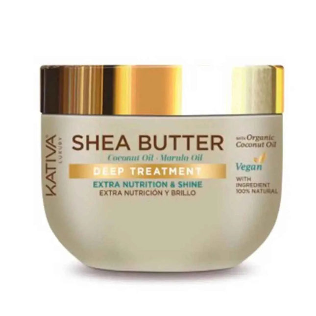 Kativa Shea Butter Coconut Oil Tratamiento Unisex, 300 ml
