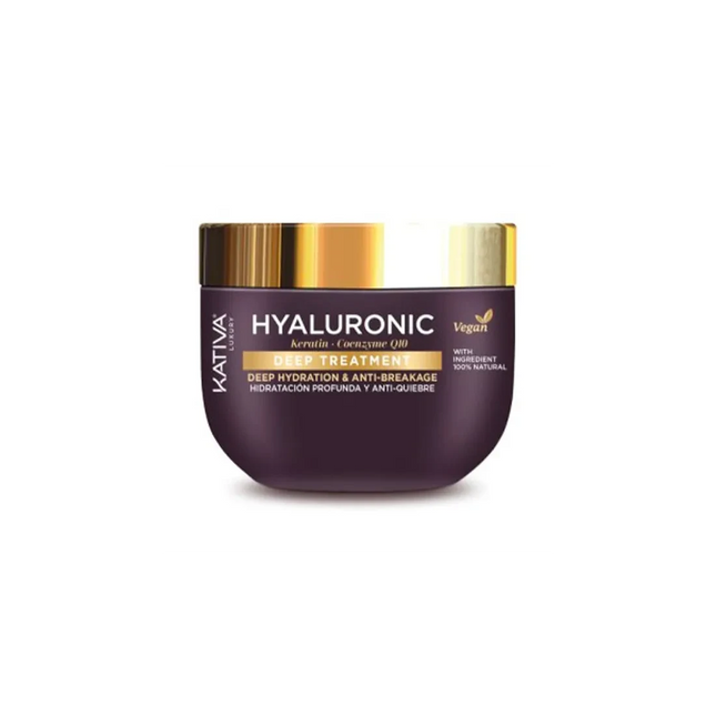 Kativa Hyaluronic Keratin y Coenzyme Q10 Deep Treatment Unisex, 300 ml