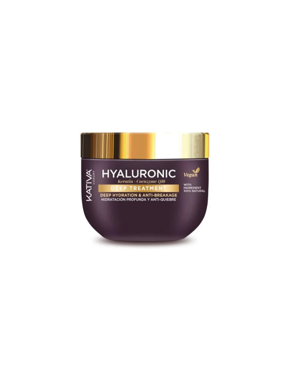 Kativa Hyaluronic Keratin y Coenzyme Q10 Deep Treatment Unisex, 300 ml