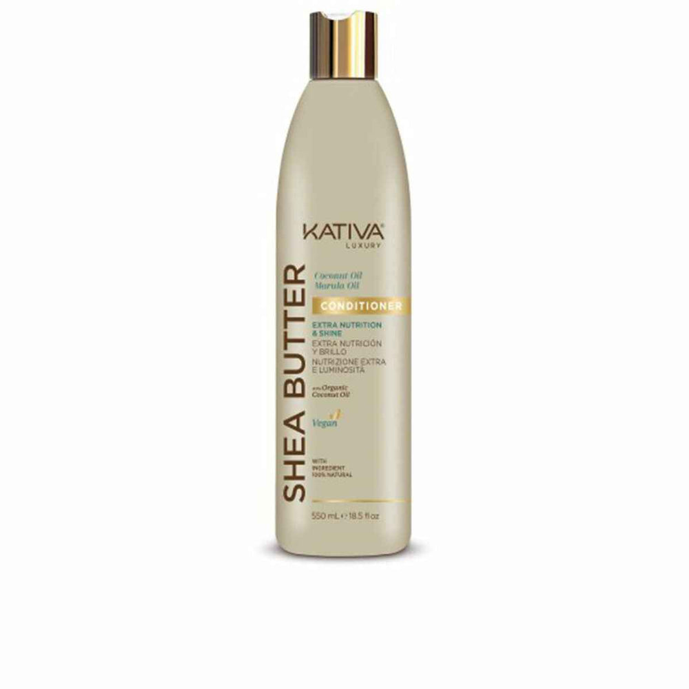 Kativa Shea Butter Coconut y Marula Oil – Conditioner Unisex, 550 ml