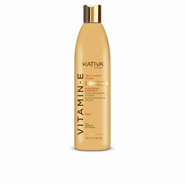 Kativa Vitamina e Biotina y Bamboo – Conditioner Unisex, 550 ml