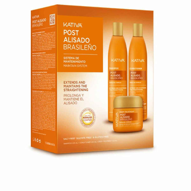 Kativa Profesional Post Alisado Brasileño Lote 3 Piezas Unisex