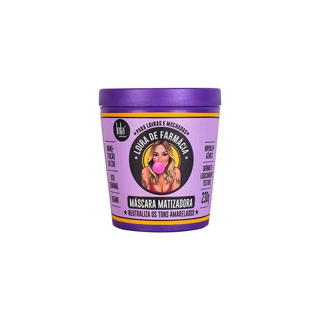 LOLA Cosmetics Loira De Farmácia Máscara Matizadora Unisex, 230 ml