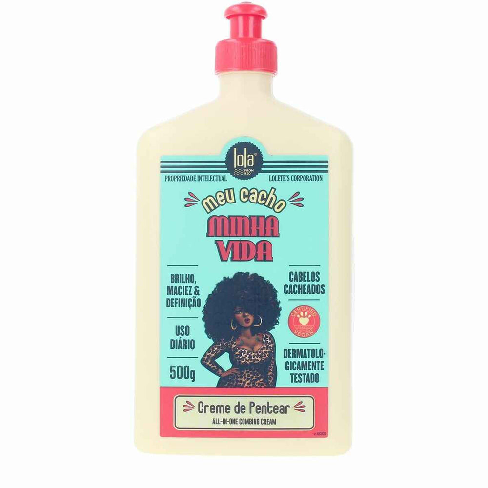 LOLA Cosmetics Meu Cacho Minha Vida Crema Para Peinar Unisex, 500 ml