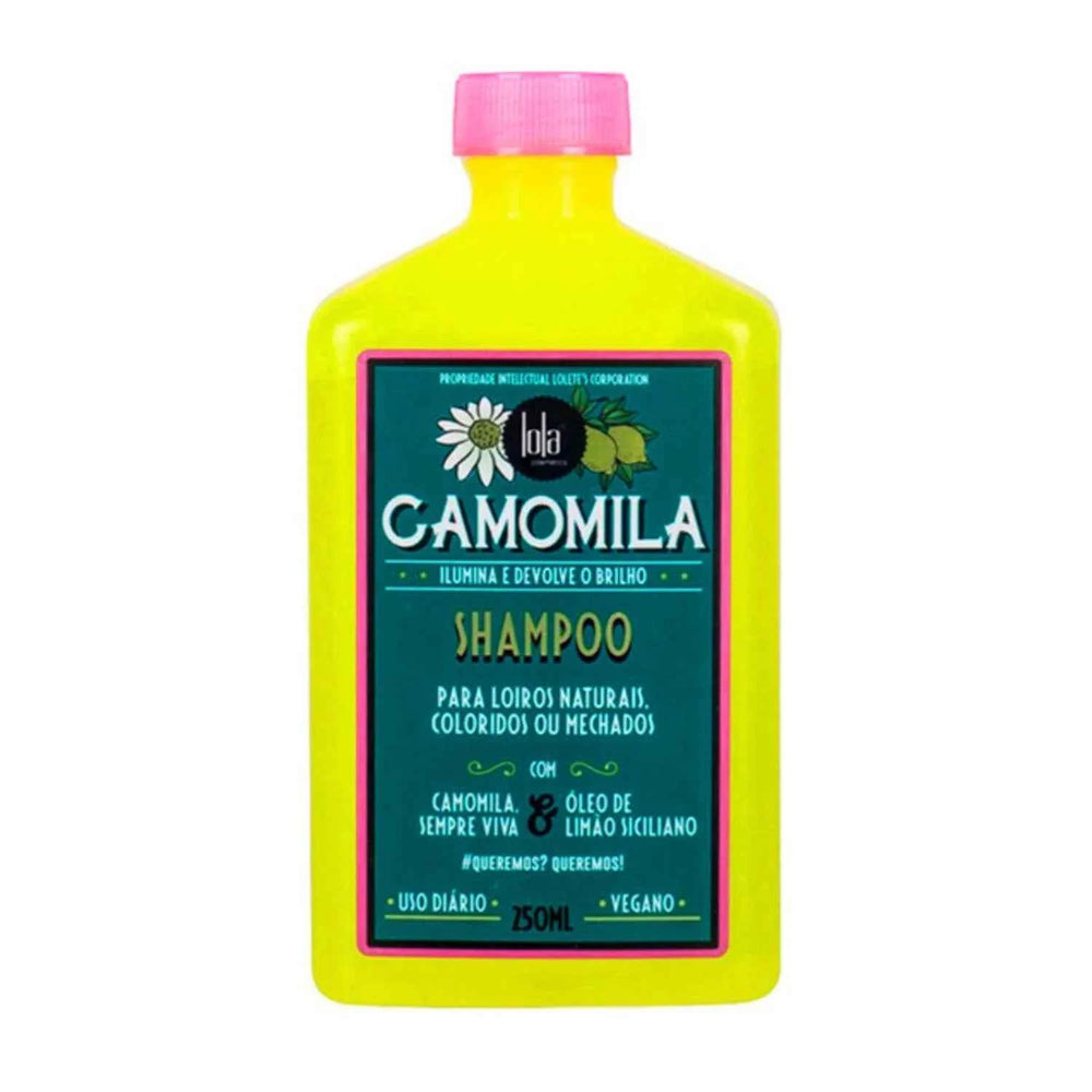 LOLA Cosmetics Lola Camomila Champu Uso Diario Unisex, 250 ml