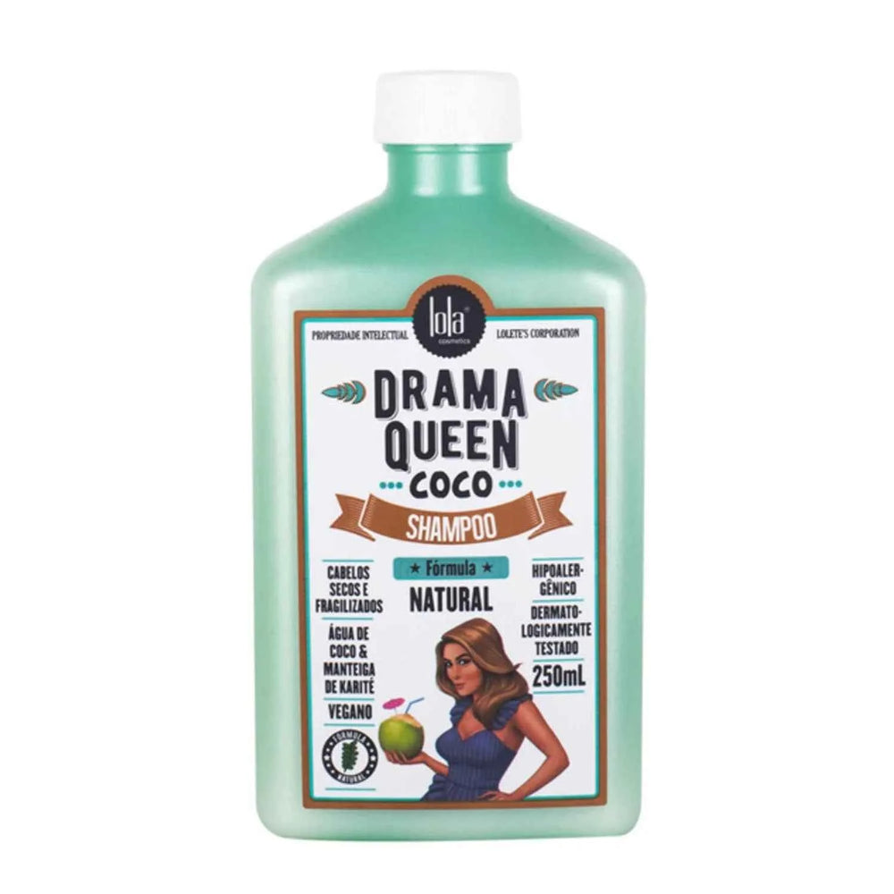 LOLA Cosmetics Lola Drama Queen Coco Champu Natural Unisex, 250 ml