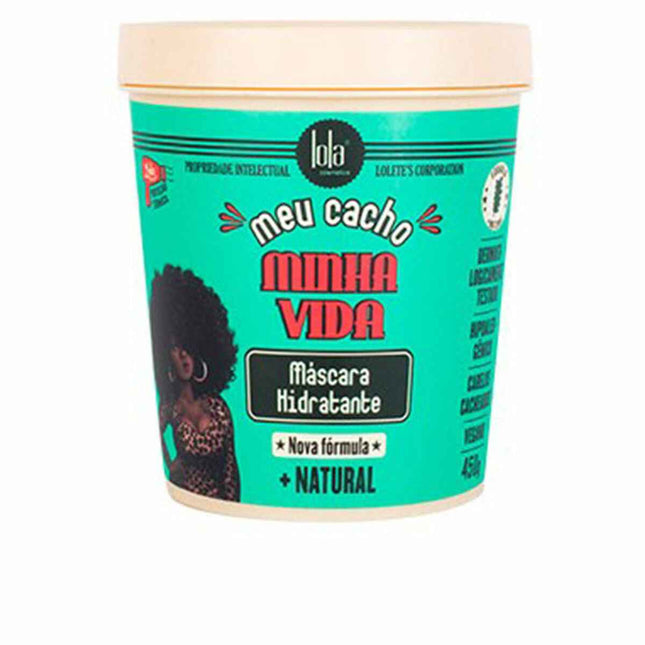 LOLA Cosmetics Meu Cacho Minha Vida Máscara De Hidratación Unisex, 450 ml