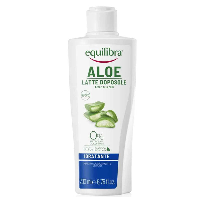 Equilibra Sun After Aloe Milk Unisex, 200 ml