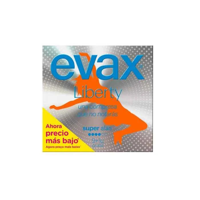 EVAX Liberty Super With Wings Sanitary Towels 9+, 1 Units