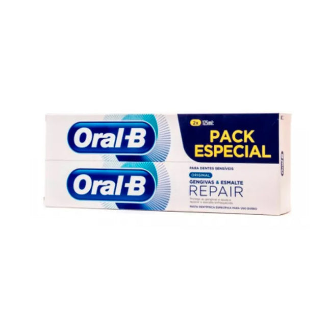 Oral-b Oral B Duplo Especial Gum and Enamel Whitening Toothpaste, 2x125 ml