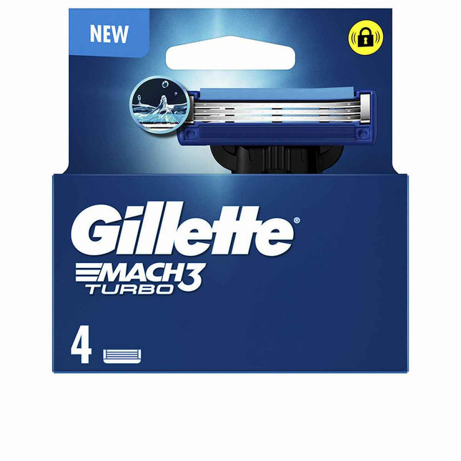 Hoja Carg Gillette Mach-3 4 Turbo Unisex