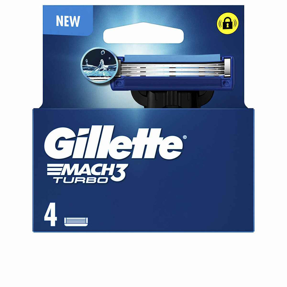 Hoja Carg Gillette Mach-3 4 Turbo Unisex