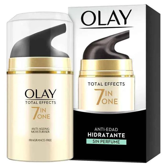 OLAY Total Effects Fragance Free Moisturiser Unisex, 50 ml