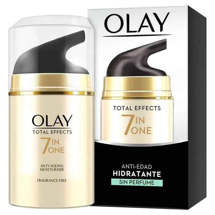 OLAY Total Effects Fragance Free Moisturiser Unisex, 50 ml
