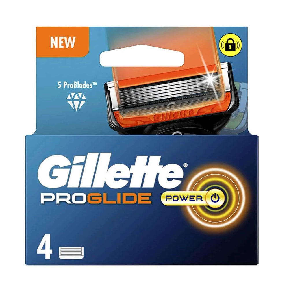 Gillette Fusion Proglide Power Cargador 4 Recambios Unisex