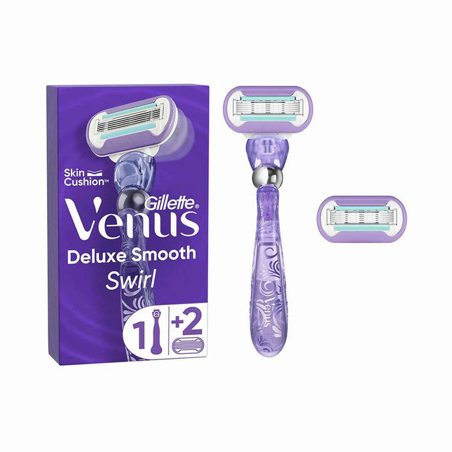 Gillette Venus Swirl Smooth Máquina 2 Recambios Unisex