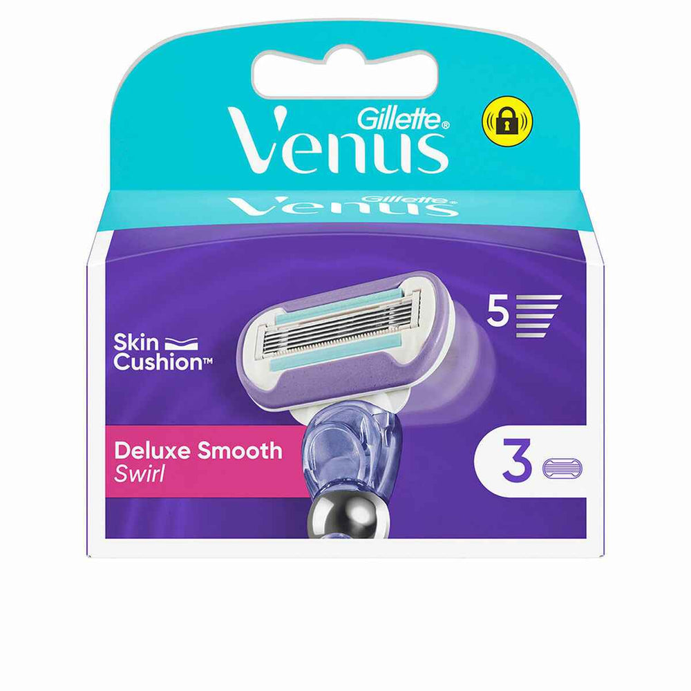 Gillette Venus Swirl Smooth Cargador 3 Recambios Unisex