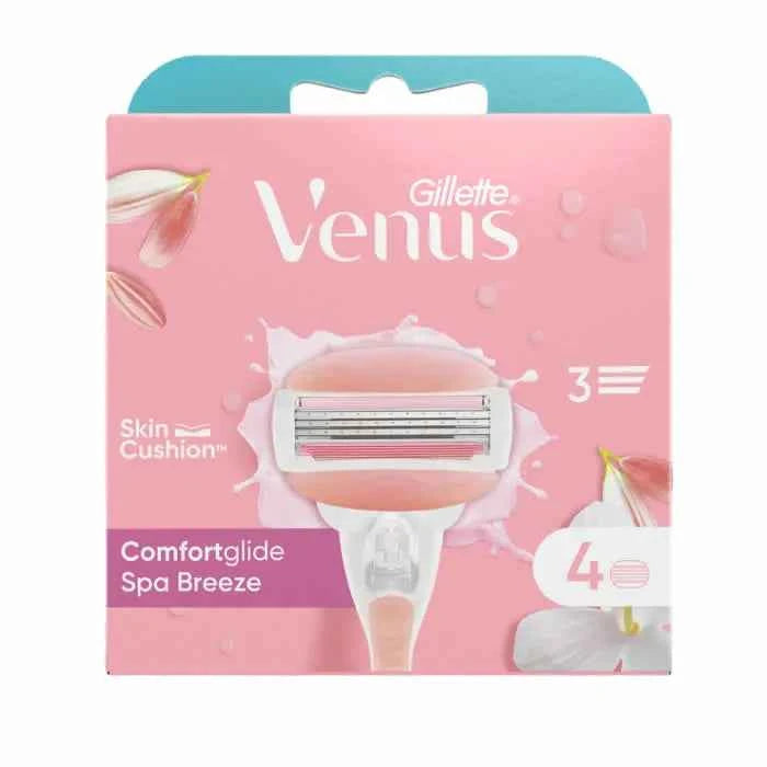 Gillette Venus Spa Breeze 4 Units Refill Unisex
