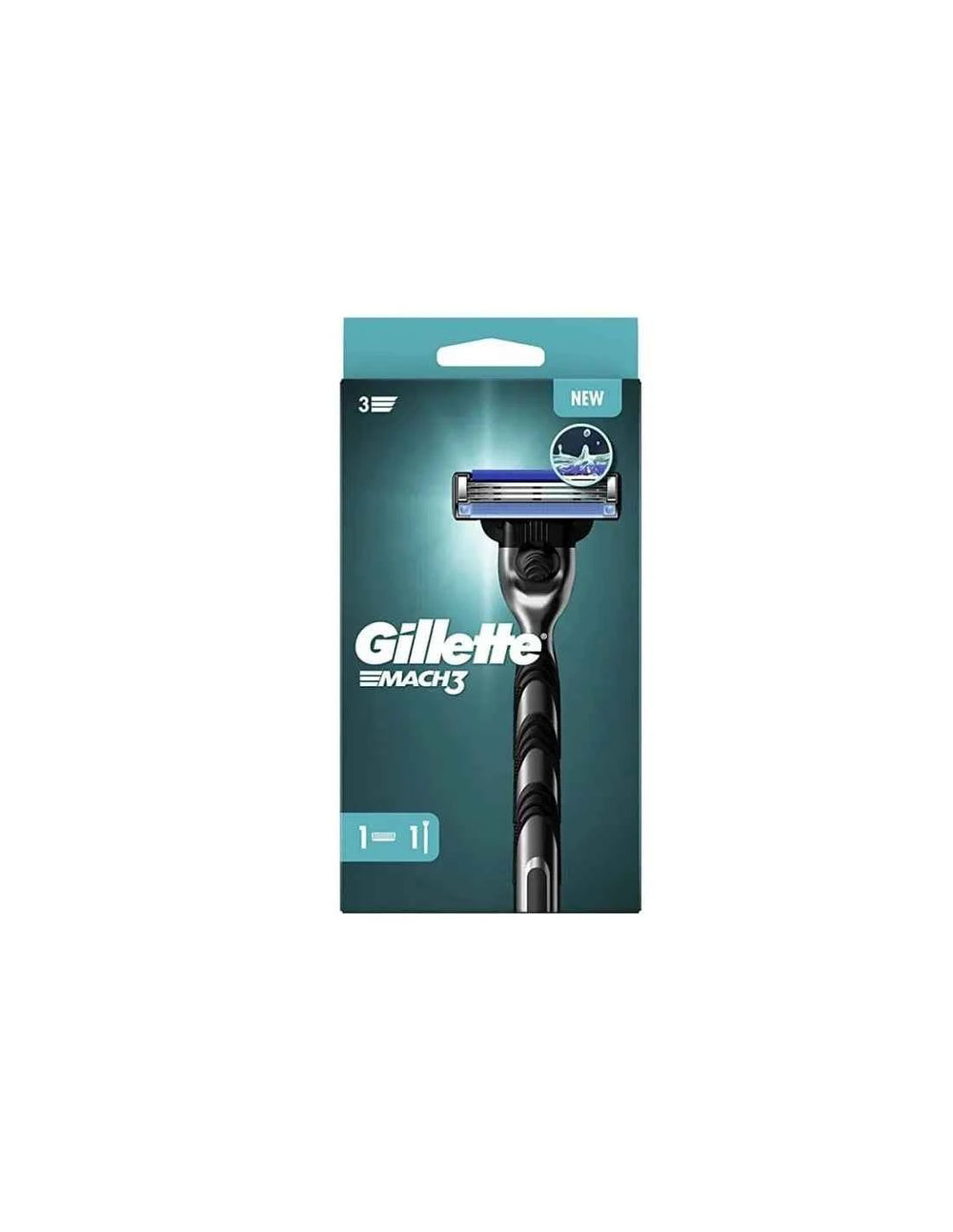 Maquina Gillette Mach-3 1 Rec Unisex