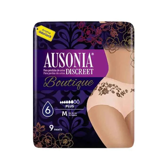Ausonia Discreet Boutique Braguitas-Pants, 9 Units