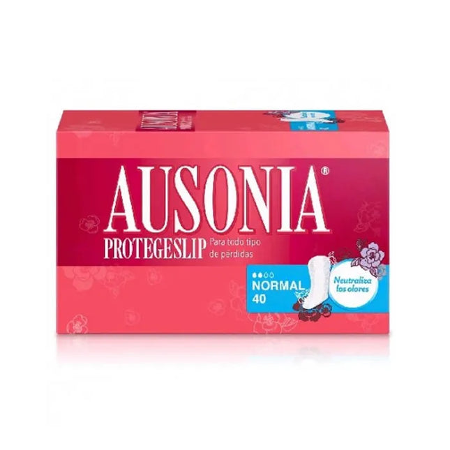 Ausonia Protegeslip Normal Pantyliners, 40 Units
