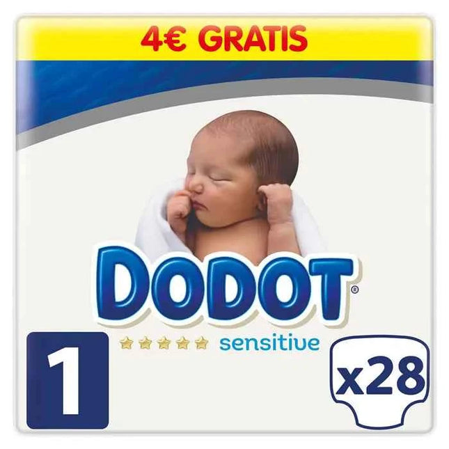 Dodot Protection Plus Sensitive T-1, 28 Units