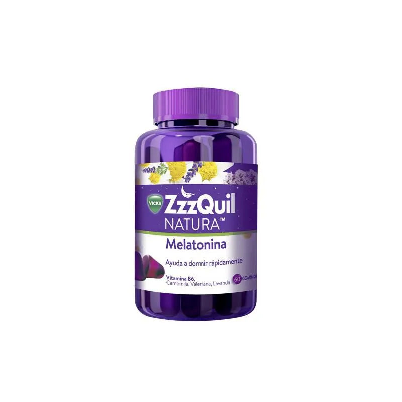 Vicks Zzzquil Natura Melatonin, 60 Units