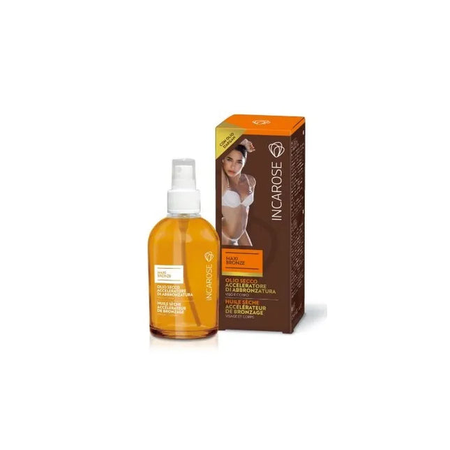 Incarose Dry Oil Tan Accelerator Face And Body, 125 ml