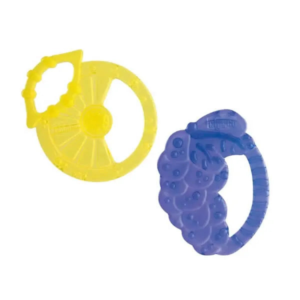 Chicco Silicone Teething Ring Solf Relax 2M+ Unisex, 2 Units